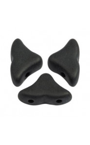 Les perles par Puca® Hélios beads Jet mat 23980/84100